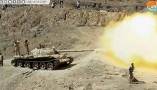 آلية تابعة للجيش اليمني-أرشيفية