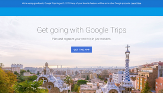 يمكن للمستخدمين البحث عن my trips أو زيارة صفحة Travel