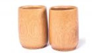 مواد بلاستيكية خطرة في أكواب الخيزران