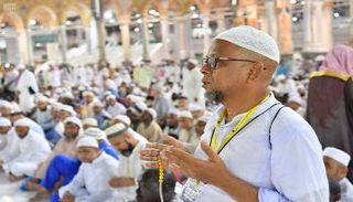 من الأجواء الروحانية التي يعيشها الحجاج 