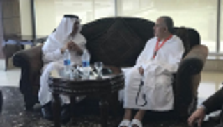 السفير السعودي بالقاهرة يودع بعثة الحج الرسمية