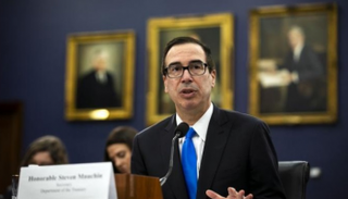 وزير الخزانة الأمريكي ستيفن منوتشين