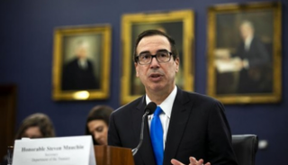 وزير الخزانة الأمريكي ستيفن منوتشين