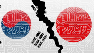 اليابان تصدر أول شحنة من أشباه الموصلات إلى كوريا الجنوبية