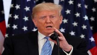 الرئيس الأمريكي دونالد ترامب