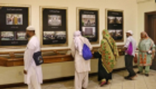 معرض "عمارة الحرمين".. منارة تجذب ضيوف الرحمن