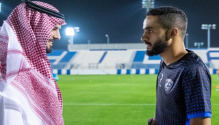 محمد البريك - لاعب الهلال السعودي 