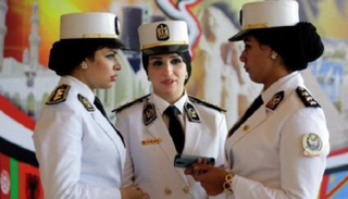 عناصر من الشرطة النسائية المصرية - أرشيفية