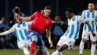 من مواجهة سابقة بين الأهلي وبيراميدز 