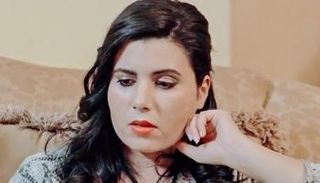  الممثلة الليبية سلمى المنفي - أرشيفية