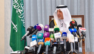 جانب من وقائع المؤتمر الصحفي