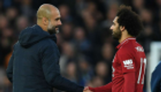 صلاح يرد على تصريحات جوارديولا بشأن لقب أبطال أوروبا