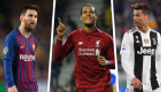 فان ديك ينافس ميسي ورونالدو على جائزة أفضل لاعب في أوروبا