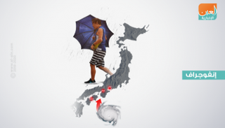 "كروسا" يجتاح غربي اليابان