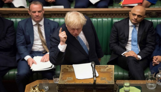 بوريس جونسون في إحدى كلماته أمام البرلمان البريطاني - أرشيفية