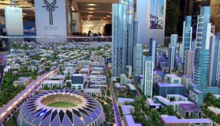 نموذج للعاصمة الإدارية الجديدة في مصر - أرشيفية