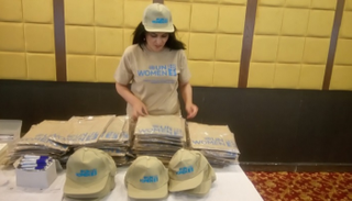 ناشطة تعمل ضمن قوات الأمم المتحدة - صورة أرشيفية