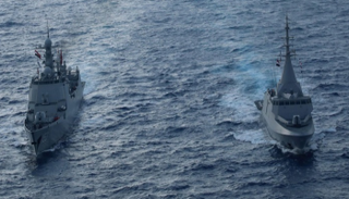 تدريب عسكري مصري صيني مشترك بالبحر المتوسط