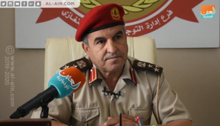 العميد خالد المحجوب مدير التوجيه المعنوي بالجيش الليبي