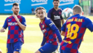 تعليق طريف من ريال بيتيس على عودة ميسي للتدريبات