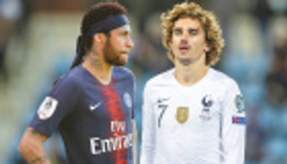 جريزمان ينفي قلقه من العودة المحتملة لنيمار