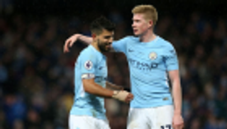 هدف أمام بورنموث يمنح دي بروين وأجويرو رقمين مميزين