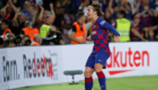 جريزمان ينهي صيامه التهديفي في "كامب نو" بهدفين بقميص برشلونة