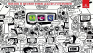 فنان من أصحاب الهمم يبدع في رسم دليل طيران الإمارات للترفيه