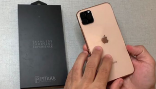 لقطة من الفيديو توضح تصميم هاتف آيفون 11