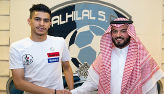 متعب المفرج لاعب الهلال 