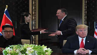 الرئيس الأمريكي وزعيم كوريا الشمالية - أ.ف.ب