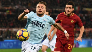 من مباراة لاتسيو وروما