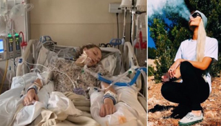 بدأت معاناة مادي بعد شعورها بألم شديد في الظهر والكلى