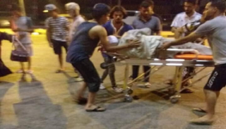 إصابات ناتجة عن قصف المطار