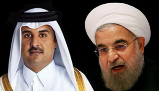 تميم وروحاني يلتفان على العقوبات الأمريكية