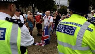 مظاهرة مناهضة في بريطانيا لعملية الخروج - رويترز