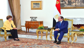 السيسي وكريستالينا جورجييفا