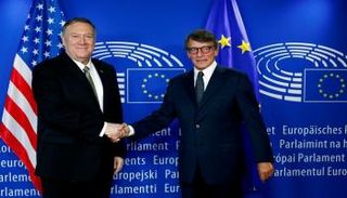 وزير الخارجية الأمريكي مايك بومبيو و الأمين العام للناتو- رويترز