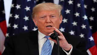 الرئيس الأمريكي دونالد ترامب