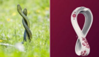 أفعى ومشنقة وسرطان.. سياسات "الحمدين" ترسم شعار مونديال 2022