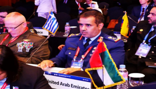 اللواء الركن طيار فلاح محمد القحطاني خلال مشاركته بحوار سيؤول للدفاع