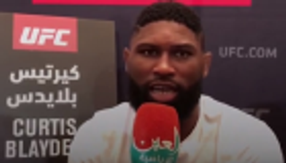 كيرتيس يثق في قدرته على الفوز ببطولة "UFC أبوظبي" للوزن الثقيل