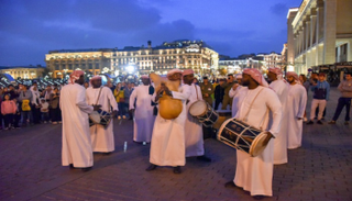 جانب من فعاليات فرقة الشارقة الوطنية بموسكو