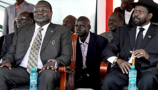 رئيس جنوب السوان سيلفاكير وزعيم المعارضة رياك مشار - أرشيفية