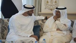محمد بن زايد ووزير الطاقة السعودي يبحثان علاقات التعاون بين البلدين