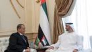 محمد بن زايد ووزير الخارجية الموريتاني يبحثان العلاقات الثنائية