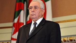  الرئيس الجزائري المؤقت عبدالقادر بن صالح