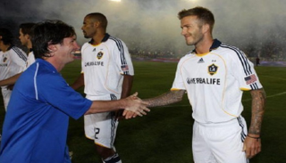 بيكهام وميسي