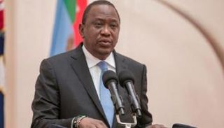 الرئيس الكيني أوهورو كينياتا