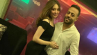 خطوبة تامر عاشور وملكة جمال الكون